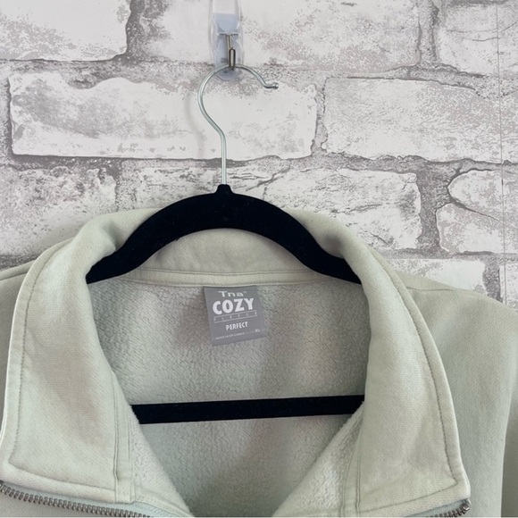 Aritiza Mint Quarter Zip TNA Cozy - Picture 3 of 5